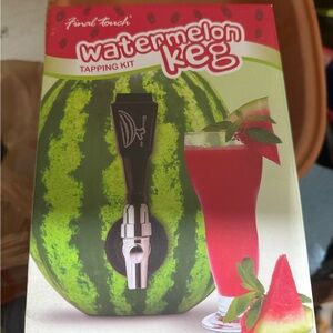 Final Touch Watermelon Keg Tapping Kit with coring tool